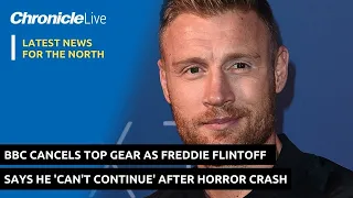 BBC cancels Top Gear as Freddie Flintoff says he 'can't continue' after horror crash