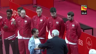 Indian Men's Team Complete Gold Double In Table Tennis -  Gold Coast 2018