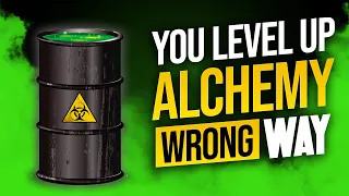 DON’T LEVEL UP ALCHEMY IN SKYRIM UNTIL YOU WATCH THIS VIDEO | MAX ALCHEMY in 2 MINUTES