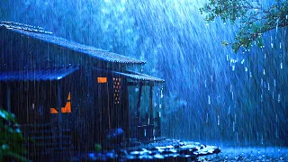 Rain And Thunder And Lightning To Sleep 😴 The Sound Of Rain To Sleep