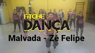 Malvada - Zé Felipe | Dança Fitness - Ritmos