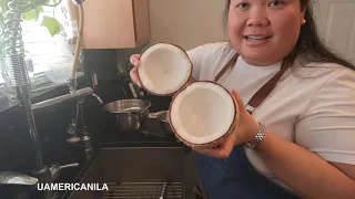 SIMPLE WAY TO CRACK A COCONUT AND SHUCK OUT COCONUT FLESH!