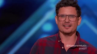 Michael Ketterer - Father of 6 Sings 'To Love Somebody' - Amazing Golden Buzzer Audition