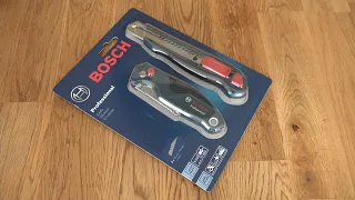 Unboxing und Review Cuttermesser Bosch Professional - Tipps und Tricks