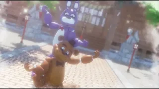 【MMD FNAF】Kami no Manimani [神のまにまに] 【Freddy Bonnie】