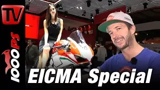 EICMA - Der Rundgang - Alle Motorrad Neuheiten 2018 und Girls