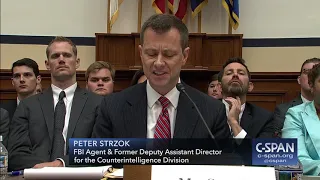 FBI Deputy Assistant Director Peter Strzok full opening statement (C-SPAN)