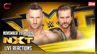 WWE NXT November 20th 2019 Live Stream: Live Reaction Conman167