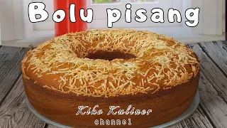 RESEP BOLU PISANG 4 TELUR || LEMBUT DAN HARUM !!! #ANTIGAGAL