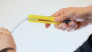 How to strip cables with cable stripper