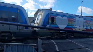 *BRAND NEW E2S ALARM* Coleraine Station Level Crossing (L'Derry) Saturday 05-03-2022