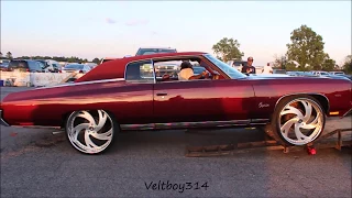 Veltboy314 - Hardtop '73 Caprice Donk Tucking Brushed 26" Amani Forged Wheels