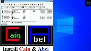 How To Install Cain & Abel On Windows 10 & 11 + FIX