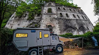 CAMPING IN A 1800 YEARS OLD ABANDONED MONASTERY