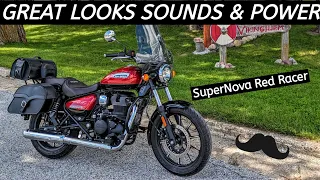 Beautiful RE Meteor 350 in SuperNova Red - Cat-Delete & Ride - Wahoo!