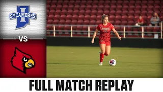 Indiana State vs. Louisville Full Match Replay | 2023 ACC Women’s Soccer