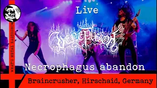 Live VENEFIXION (Necrophagus abandon) 2022 - Braincrusher, Hirschaid, Germany, 21 May