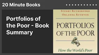 Portfolios of the Poor - Book Summary