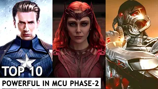 Top 10 Most Powerful Characters in MCU Phase 2 | In Hindi | BNN Review