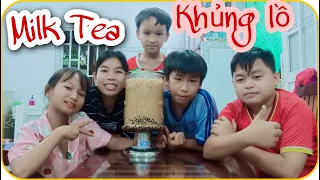 Trà Sữa Trân Châu Đường Đen Khủng Lồ.