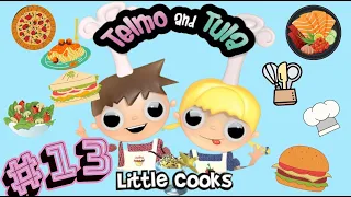 Telmo & Tula. Little Cooks. "Apple Pie". Recipes for Children