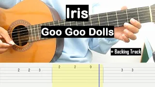 Goo Goo Dolls Iris Guitar Tutorial Melody Guitar Tab Guitar Lessons for Beginners