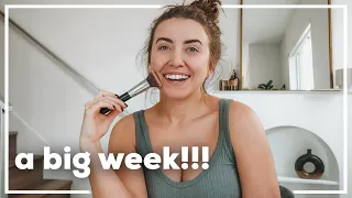 BIRTHDAY WEEK VLOG! valentine’s prep, girls trip, & re-evaluating priorities | morgan yates vlogs