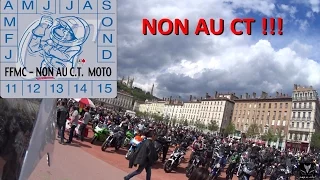 Manifestation Moto FFMC Lyon 16 Avril 2016