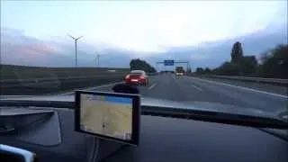 BMW M6 560 hp vs Porsche 911 (997) GT3 RS Autobahn kiihdytys / Autobahn acceleration