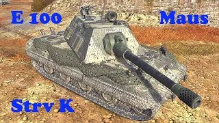 E 100 ● Strv K ● Maus - WoT Blitz UZ Gaming