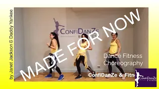 Made For Now by Janet Jackson and Daddy Yankee Zumba Dance Fitness Choreography