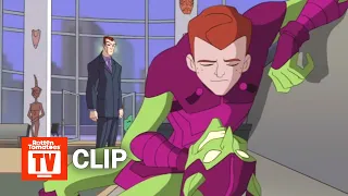 The Spectacular Spider-Man (2008) - Spider-Man Discovers Harry is the Green Goblin Scene (S1E9)