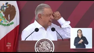 El presidente Andrés Manuel López Obrador envía mensaje a EEUU: "No aceptamos ninguna intervención"