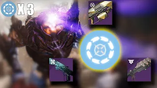 Three Cascade Point Weapons At Once! DPS Rotation | Destiny 2