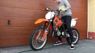 KTM 85 SX Cold Start [HD]