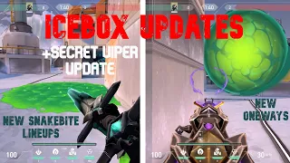 VIPER ONE-WAYS AND LINEUPS FOR UPDATED ICEBOX MAP + secret viper update