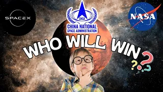 Mars Race HEATED! Who Will OWN the Red Planet? (SpaceX vs. NASA vs. China)