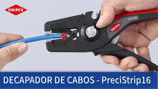 KNIPEX PreciStrip16 - Alicate Decapador - 12 52 195