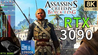 Assassin's Creed IV: Black Flag 8K | RTX 3090 | i9 10900K 5.2GHz | Ultra High Settings