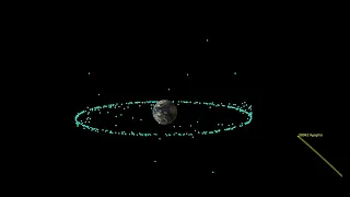 Animation of Asteroid Apophis’ 2029 Close Approach With Earth