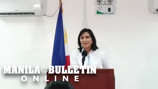 VP Leni Robredo addresses the media on her removal as co-chair of the ICAD