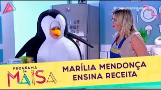 Marília Mendonça ensina a receita da sofrência | Programa da Maisa (30/03/19)