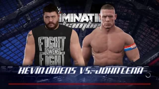 WWE 2K17-Best Of 2015: U.S. Champion John Cena vs NXT Champion Kevin Owens