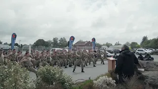 New Zealand Army: 3rd Combat Service Support Battalion perform haka during dedication ceremony