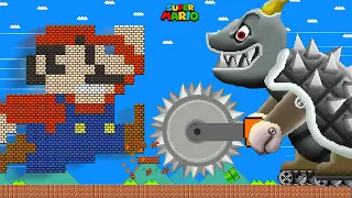 Robo Mario's Mission to Stop Mega Bowser Calamity | Game Animation