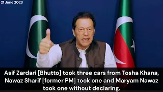 Chairman Imran Khan Speech Highlights with English Subtitles | 21 June 2023