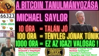 Bitcoin Hírek (2143) - Michael Saylor = A Bitcoin Tanulmányozására Fordított IDŐ 🖖🧐