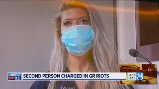 2nd person charged in downtown Grand Rapids riot