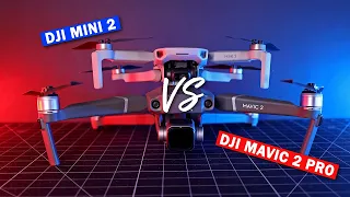 DJI Mini 2 vs. DJI Mavic 2 Pro - Which do I prefer in 2022? 🚁