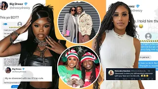 Dreezy And Deion Sander's Daughter Deiondra Shade Each Other Over Jacquees! Text Messages Exposed!